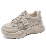 Korean Style New Dad Sneakers Women 2025 Spring Student Casual Sports Shoes Height Increasing K819 - Image 5