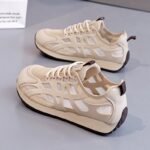 Women's Summer Casual Sneakers - Breathable Mesh Lightweight Dad Shoes