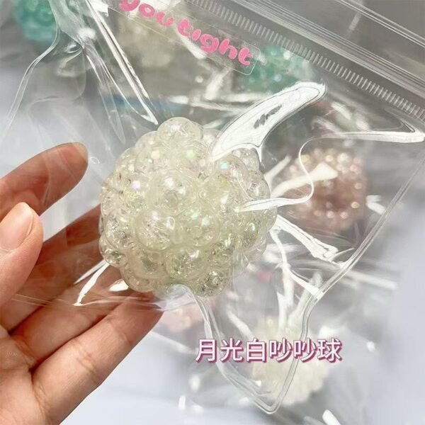 White Popping Bead (Colorful