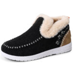 Women's Warm Slip-On Winter Boots - Image 2