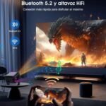 A10 HD Projector 4K Home Theater WiFi Smart Portable Projector - Image 3
