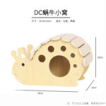 Hamster Wooden Hideout House Toy Set - Image 24