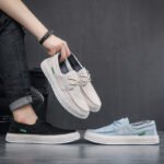 Men's Summer Slip-On Casual Shoes Corduroy Breathable Fisherman Shoes Lightweight Soft Sole Old Beijing Cloth Shoes - Image 3