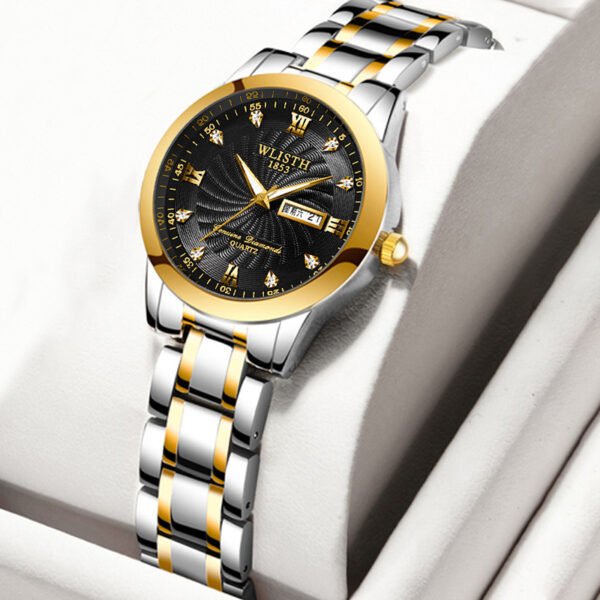 351 Gold Tone Women's Black 8#