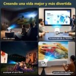 HY300 Mini Projector Portable Home Theater 1080P HD - Image 3