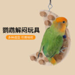 Parrot Platform Chewing Toy - Relieve Stress, Prevent Depression, for Budgies, Lovebirds, Cockatiels - Image 3