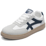 Vintage German Training Shoes Men's Fashion Low-Top Casual Board Shoes - Image 5
