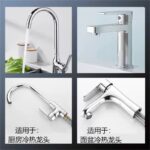 304 Stainless Steel Braided Hose for Faucet Angle Valve, Anti-Explosion, Cold and Hot Water, Extended Length - Image 4