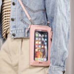 2022 Touchscreen Phone Bag Crossbody Anti-theft Multi-function Single Shoulder Transparent Mini Wallet Phone Pouch - Image 4