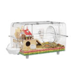Transparent Large Luxury Hamster Cage Acrylic Winter Breeding Box for Syrian Hamsters and Quail - Image 5