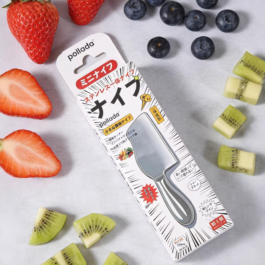 O1CN01pKZEds1ZZm6cIYixU_2221257563209-0-cib.jpg Pollada Mini Stainless Steel Fruit Knife - Image 1