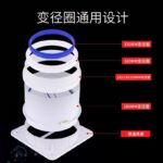 Range Hood Check Valve Kitchen Exhaust Pipe Non-Return Valve Smoke Stopper - Image 4
