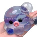 Squishy Bubble Pop Toy, Slow Rebound Stress Relief Keychain - Image 5