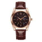 Black Dial Rose Gold Strap 2