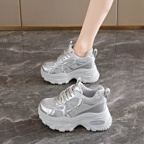 Color / Model: AK601 Silver Gray / Size: 35