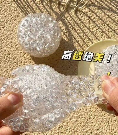 White Moonlight Squeeze Ball