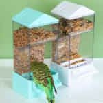 Parrot Anti-Splash Automatic Feeder, Transparent New Feeder for Budgies, Lovebirds, Cockatiels - Image 5