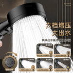 High Pressure Shower Head Set with Large Holes, Handheld Shower Head - Image 4