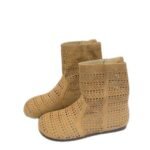 Korean Style Flat Birkenstock Ankle Boots 2025 New Retro Fashionable Hollow Out Boots - Image 5