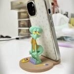 SpongeBob Cartoon Creative Phone Stand Cute Desktop Ornament Gift Lazy Binge-Watching - Image 4