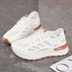 Women's Casual Sneakers Breathable Mesh Thick Sole Sports Shoes - Image 3