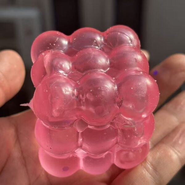 Ice Cube Magic Cube 5cm Pink