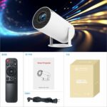 HY300 Portable Home Theater Projector with 1080P Resolution and 150-inch Display - Image 4