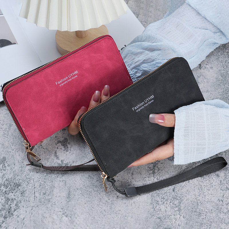 O1CN01vmXWUH2NfvxARA083_2209400949991-0-cib.jpg Women's Long Clutch Wallet 2023 New Korean Style Multi-function Card Holder Phone Wallet Coin Purse - Image 1
