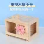 Parrot Nest Hanging Wooden House for Winter Warmth, Suitable for Monk Parakeet, Sun Conure, and Small Birds - Image 8