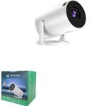 HY300 Mini Projector 4K Ultra HD 1080P Smart Mini Wired/Wireless Screen Mirroring