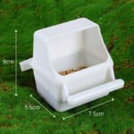 Budgie Anti-Splash Bird Feeder, Pigeon Anti-Spill Food Trough, Plastic Hanging Bird Food Cup, Bird Feeding Device - Image 18