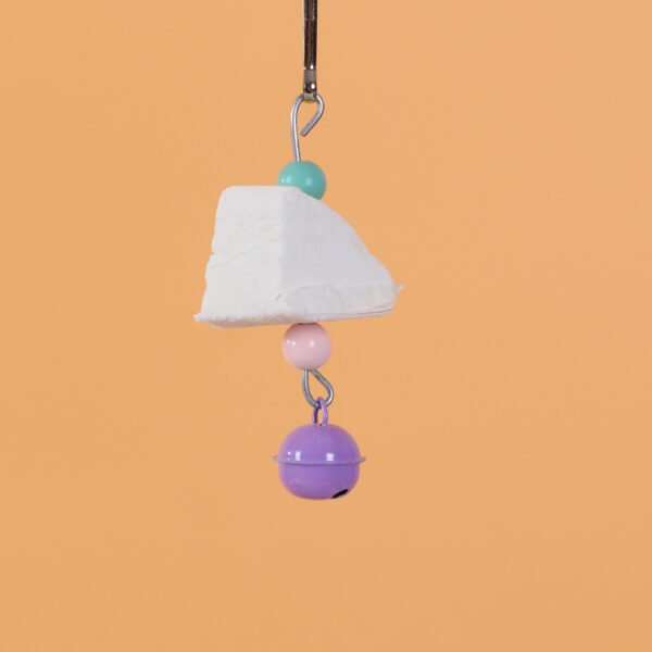 Macaron Large Cuttlebone With Bead Spacer