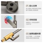 Kitchen Splash-Proof Faucet, Cold and Hot Water Mixer, Swivel Kitchen Sink Faucet - Image 4