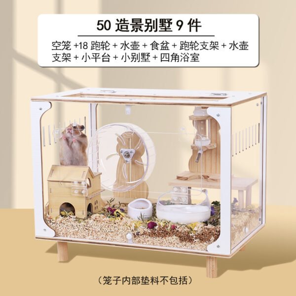 50cm High Transparency Villa