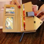 2025 New Ladies Wallet Sweet and Feminine PU Leather Horizontal Zipper Mid-Long Wallet Hollow Leaf Coin Purse - Image 2