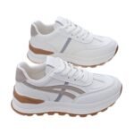 Summer New Women's Breathable Casual Sneakers, Korean Thick Sole Heightening Sports Shoes, Vintage Dad Shoes - Image 5