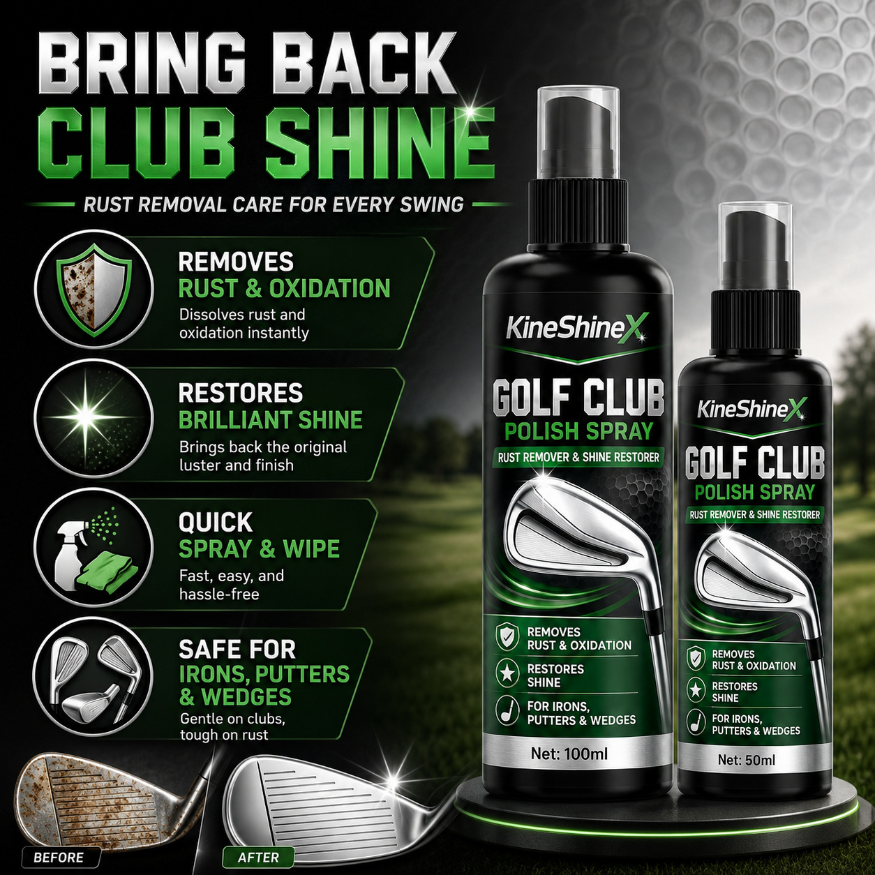 O1CN01xygoOS1t4RLR6YZYf_2218788665848-0-cib.jpg Golf Club Rust Removal Spray - Image 1