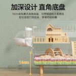Hamster Cage Syrian Hamster Cage 60cm Super Cheap Large Acrylic Transparent Luxury Villa - Image 4