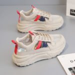 2026 Summer Women's Hollow Out Dad Sneakers Mesh Breathable Student Sandals Casual Thick Sole Sports Shoes - Image 3