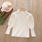Fleece] White / Size 90 (Height 90CM