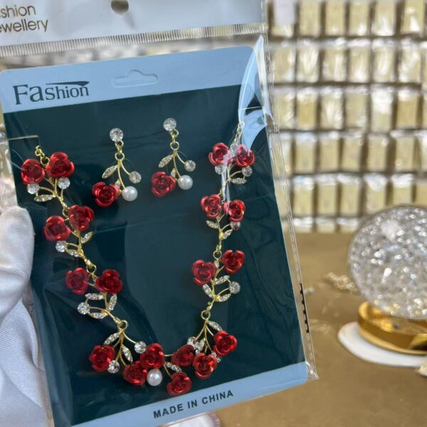 Luxury Necklace and Earrings Set Z660