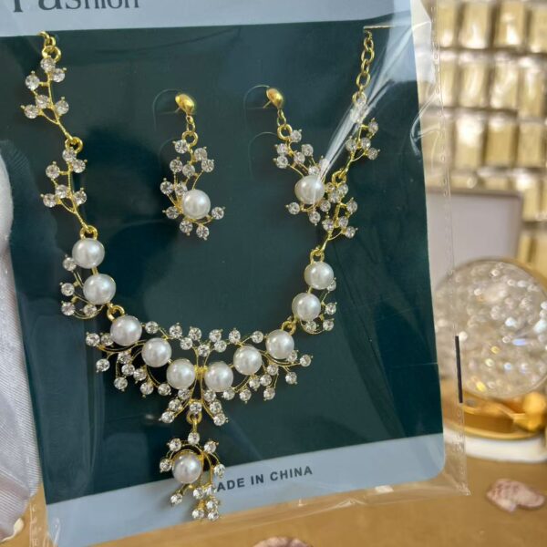 Luxury Necklace and Earrings Set Z664