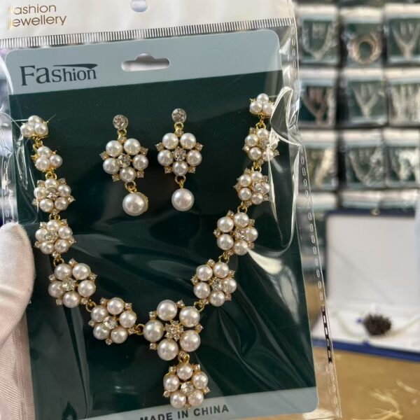 Luxury Necklace and Earrings Set Z680