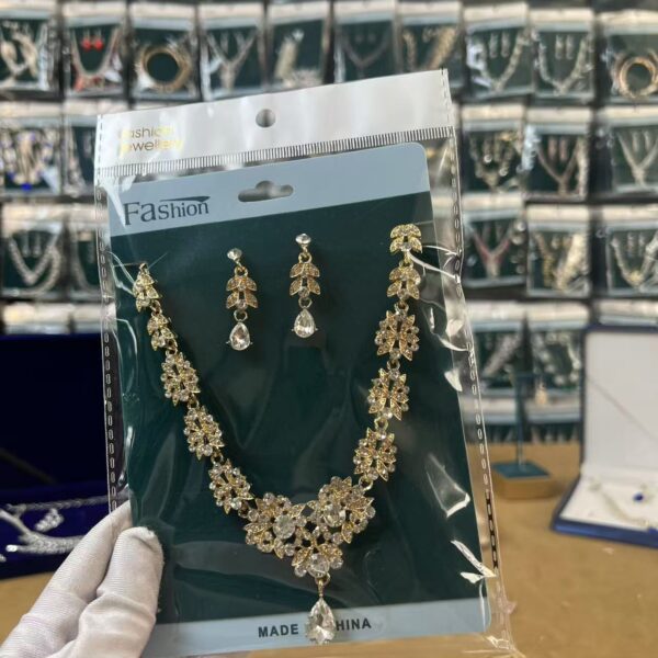 Luxury Necklace and Earrings Set Z688