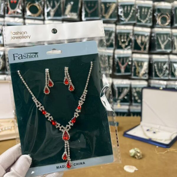 Luxury Necklace and Earrings Set Z708