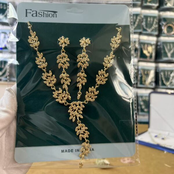 Luxury Necklace and Earrings Set Z712