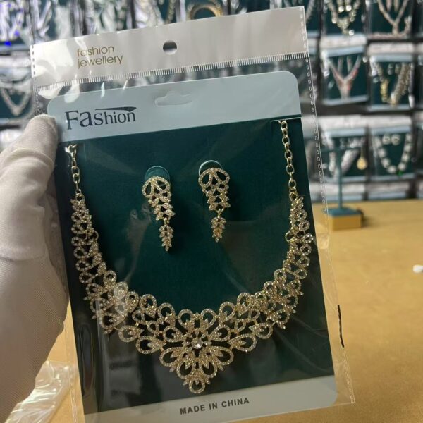 Luxury Necklace and Earrings Set Z751
