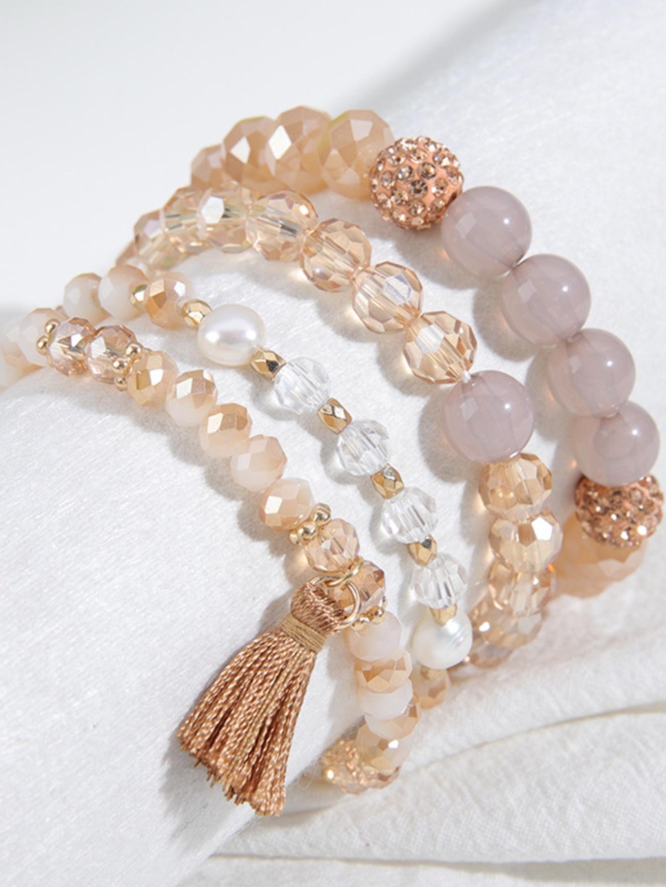 SKN456-01 Beaded Bracelet ZT7200 - Image 1