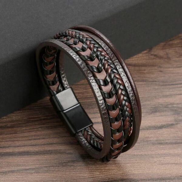 Brown Bangle Bracelet SMT002