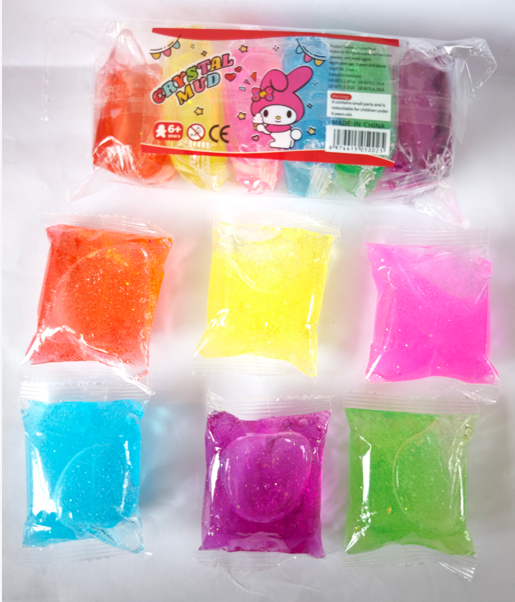 SKN6014-01 Melody Transparent Bag Slime Pack - Image 1
